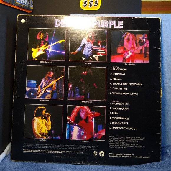 Deepest Purple The Very Best Of Deep Purple 1980 - Picture 2 of 4